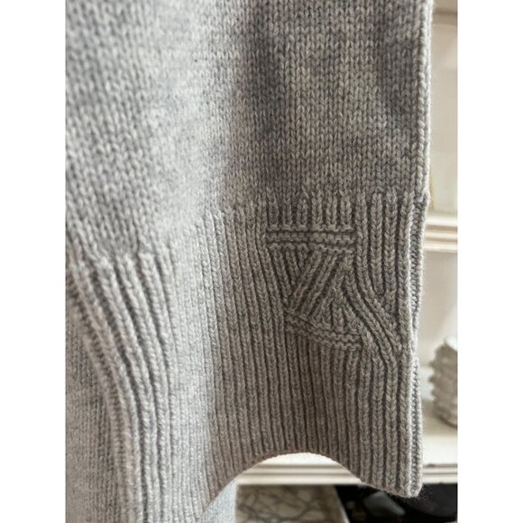 Zadig & Voltaire Selena Side Slit Sweater Dress Size M/L Wool Cashmere Oversized - Picture 6 of 8